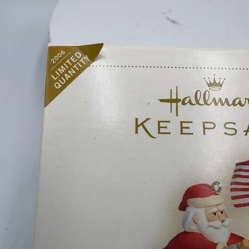 Hallmark Keepsake Ornament 2006 Stars and Stripes for Santa NIB